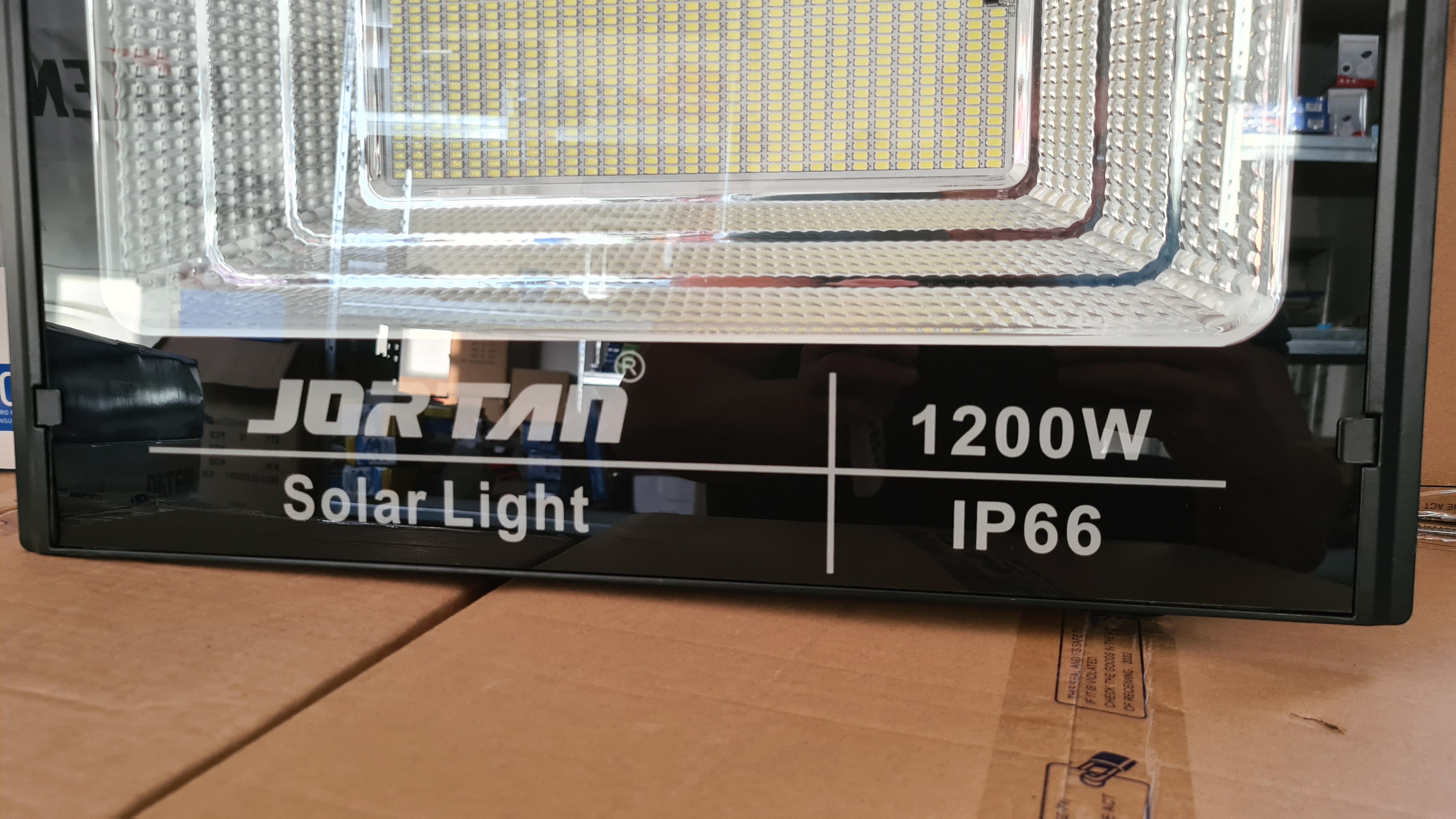 Proiector Solar Jortan  1200W/600W/400W/200W/100W, Lampa Incarcare Solara +Panou Solar