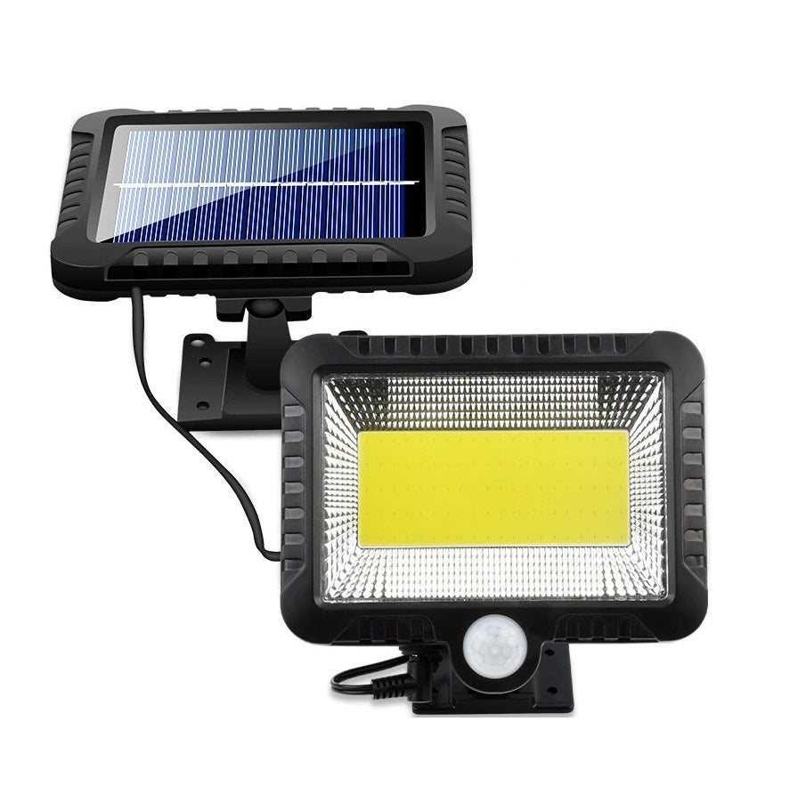 Lampa 100 Led Cob putere 100W cu incarcare solara Waterproof IP65 si senzor de miscare