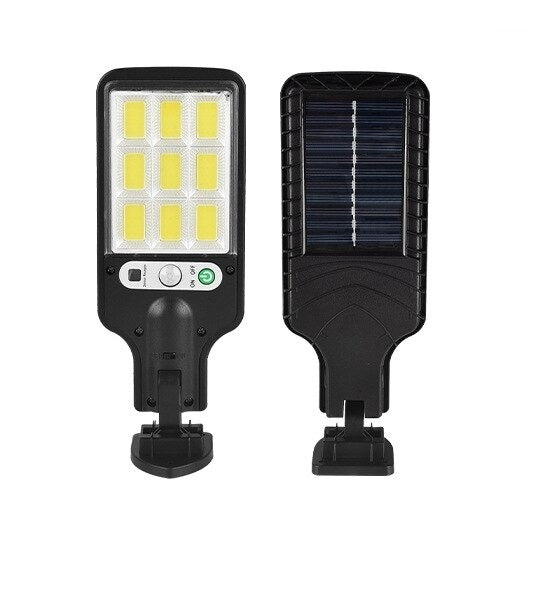Lampa Solara 100W 160 LED-uri COB, Telecomanda , Senzor de Miscare