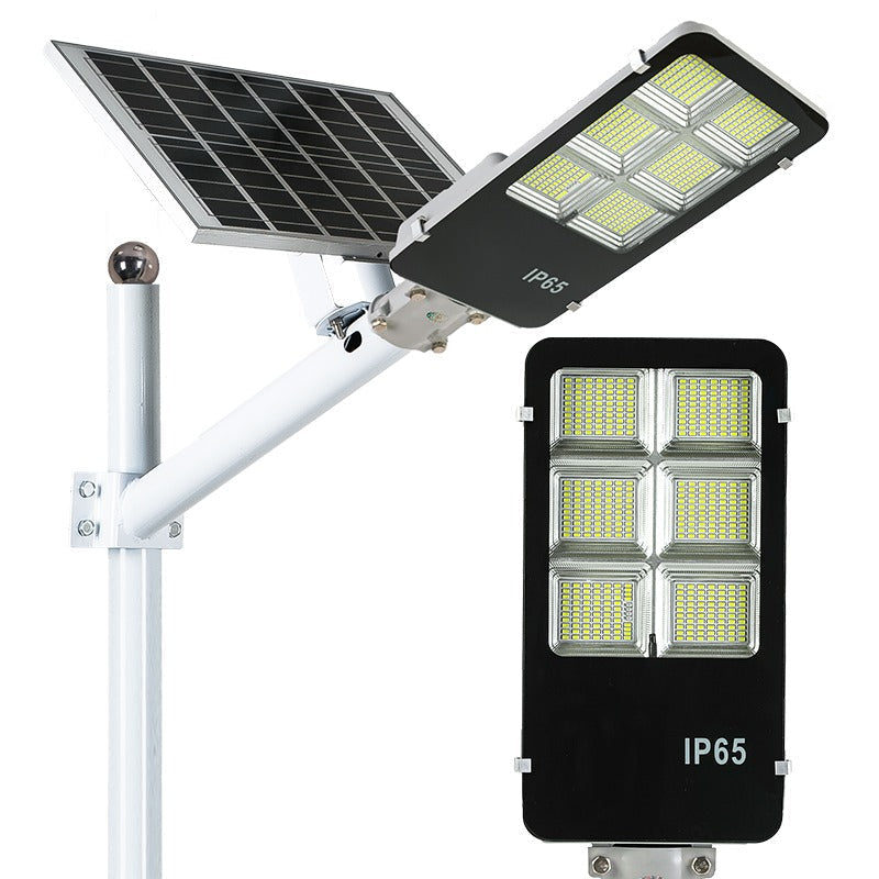 Lampa Incarcare Solara Jortan 100W, Telecomanda, Suport Metalic/Stalp, Senzor de Miscare