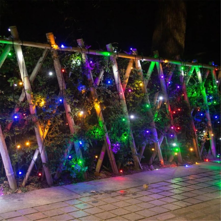 Ghirlanda Luminoasa Rola 100m Lumini LED, Multicolor Protectie Apa, IP 44
